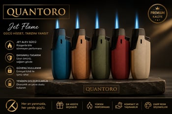 Quantoro Jet Çakmak Qt-8063