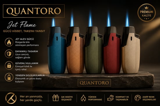 Quantoro Jet Çakmak Qt-8063