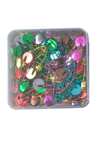 Çengelli İğne Kilitli Bebe Renkli Küçük 100 Adet