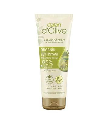 Dalan D'olive El ve Vücut Kremi Tüp 250ml