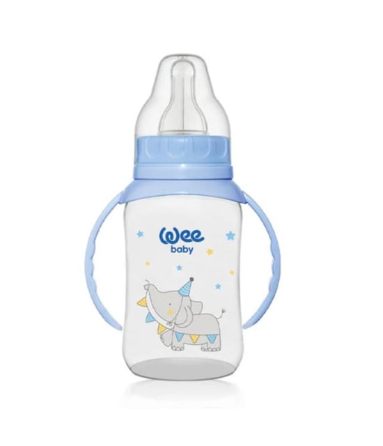 Wee Baby Klasik Kulplu Pp Biberon 150 Ml 6-18 Ay Mavi