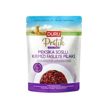 Duru Pratik Hazır Yemek Meksika Soslu Kırmızı Fasulye Pilaki 400 gr