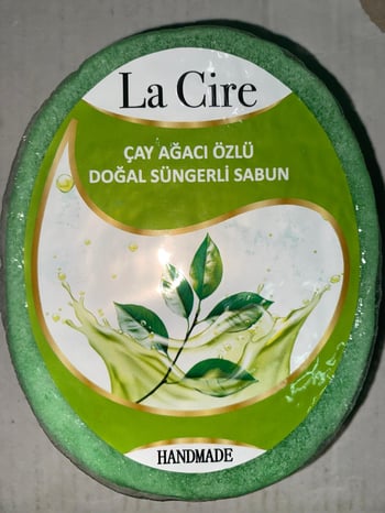 La Cire Çay Ağacı Özlü Doğal Süngerli Sabun 135 Gr