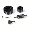 Dmax Dmx-4125 ( 11in1 ) Buat Açma Panç Seti ( Metal & Ahşap & Pvc & Alçıpan & Pls. ) ( 19-22-29-32-38-44-51-64mm )