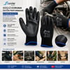 Sander G-111330 ( No 10 ) ( Xl ) ( Siyah & Mavi Başlık ) Nitril İşçi Eldiven
