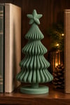 Oluklu Spiral Ağaç — Modern Noel Ağacı