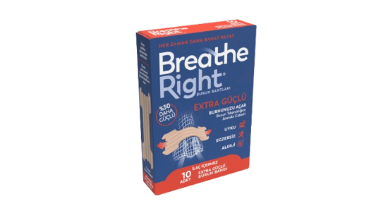 Breathe Right Ekstra Güçlü Burun Bandı 10'lu