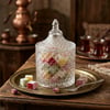 Yesink Glass Jar Tg-039 Cam Lokumluk & Şekerlik
