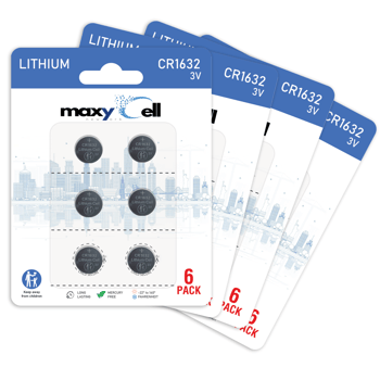 Maxycell 24 Adet 1632 Cr1632 Dl1632 3v Lityum Düğme Pilleri