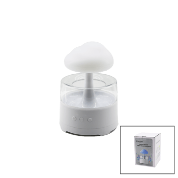 Alaska Sdr-h-010 ( Yağmur Bulutu & Bt Spekaer Hoparlör)( 300ml )( Usb Şarjlı & Renkli Ledli Işık & Kumandalı ) Hava Nemlendirici ( Buhar Makine & Koku Giderici)