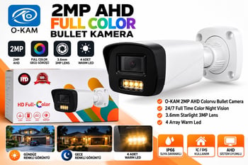 2031 Ahd Full Color 2mp Bullet Kamera
