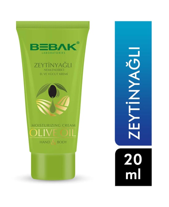 Bebak Nemlendirici El ve Vücut Kremi 20 ml Zeytinyağlı