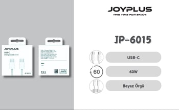 Joyplus Şarj ve Data Kablosu Type-c To Type-c 60w Hızlı