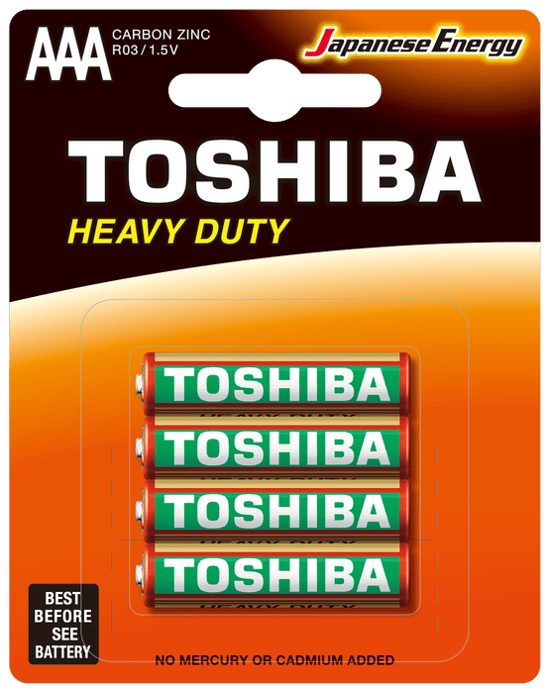 Toshiba R03ug Bls. 4'lü