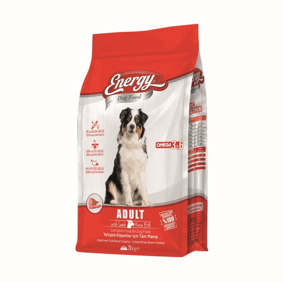 Energy Köpek Maması 3 kg Kuzulu - Pirinçli