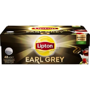 Lipton Early Grey 48 Li Demlik