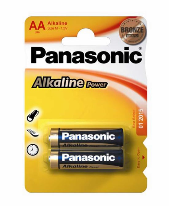 Panasonic AA Kalem Pil 2'li Paket X 60'lı Koli