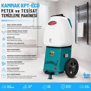 Kammak Kpt-eco 0.50hp Petek Temizleme Makinesi