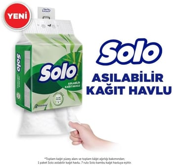 Solo Asılabilir Kağıt Havlu 1=7