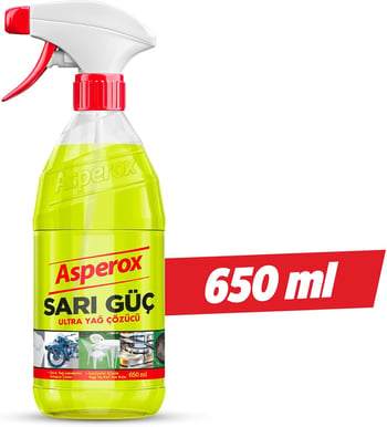 Asperox Sarı Güç Ultra Yağ Çözücü 650 Ml