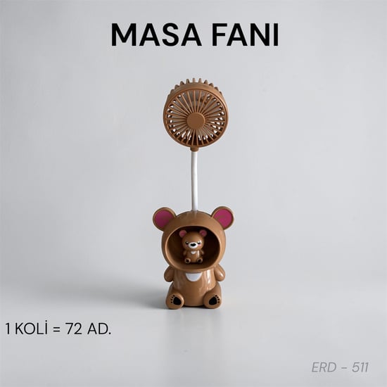 Masa Fanı Model 3 Şarjlı