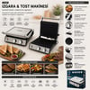 Sinbo Ssm-2598 Izgara ve Tost Makinesi ( 4 Dilim ) ( Yapışmaz Yüzey ) (2000w)