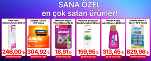 Sana Özel En Çok Satan Ürünler! kampanya resmi