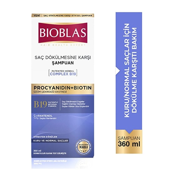 Bioblas Saç Dökülmesine Karşı Anti-stress Saç Şampuan 360 Ml