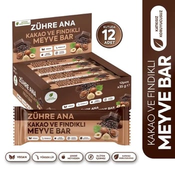 Zühre Ana Kakao & Fındıklı Meyve Bar 35 Gr