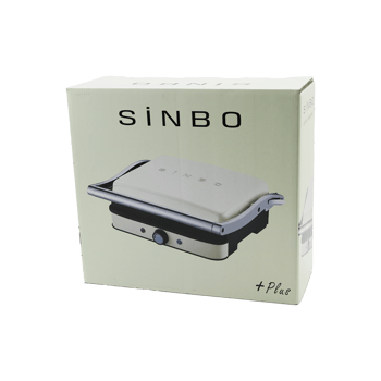Sinbo Ssm-2571 ( Krem ) Izgara ve Tost Makinesi ( Ayarlanabilir Isı ) ( 180° Açılabilir Üst Gövde )