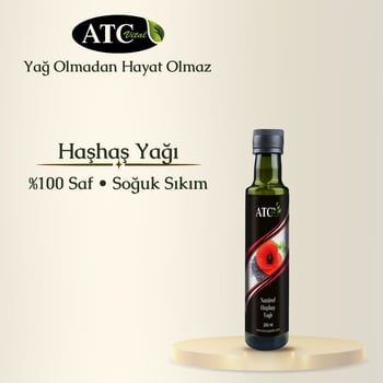 Atc Vital Haşhaş Yağı Natürel 250 Ml