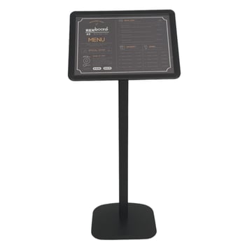 Dekoratif Menü Panosu A3 Siyah