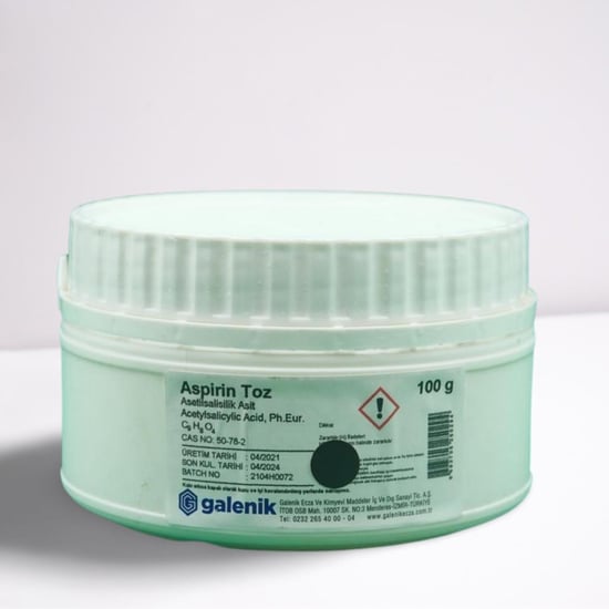 Galenik Aspirin Toz 100 G Acıde Acetyl Salıcylıque