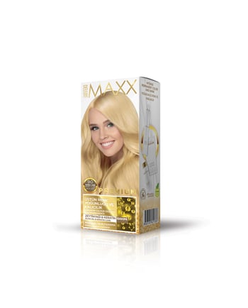Maxx Deluxe Premium Yarı Kit Set Boya 9.0 Doğal Sarı