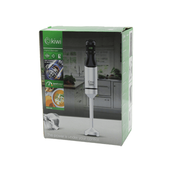 Kiwi Khb-4438 ( Çubuk ) El Blender (1200w) (değişken Hız Kontrol Düğmesi) (güçlü Dc Motor)(çelik Bıçak) (krom Kaplama Gövde)