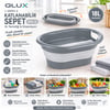Qlux L-00959-2 ( No-2 ) ( 18lt ) ( Gri ) Katlanabilir Sepet