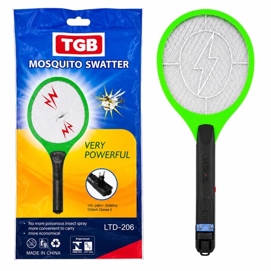 Tgb-8097 Ltd-206 ( Raket Modeli ) ( Fiş Sarjlı ) Elektronik Sinek Öldürücü Cız Makine