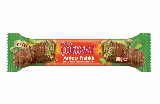 Ülker Çokonat Antep Fıstıklı Gofret 30 Gr X 24 Adet