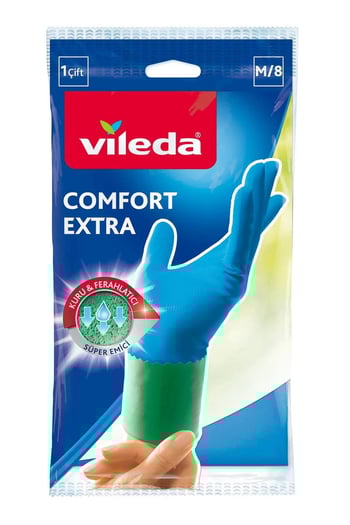 Vİleda Mavİ Comfort Extra Eldİven Medium (orta )
