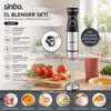 Sinbo Shb-7510 ( Çubuk ) El Blender ( Çelik Uçlu ) ( Dc Motor & 1500w )
