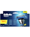 Gillette Mach 3 Turbo Yedek Bıçak 12'li