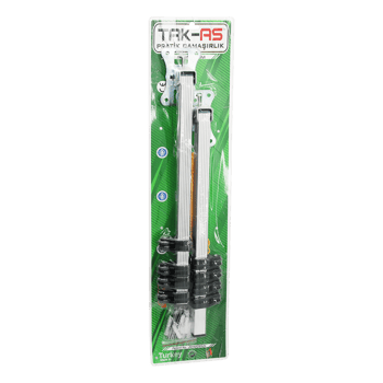 Tak-as İpsan Tks-01 ( Duvara Monte ) ( Katlanır ) ( Makaralı ) Pratik Çamaşır Askısı