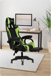 Fashcolle Dynamic Green Masajlı Oyuncu Koltuğu