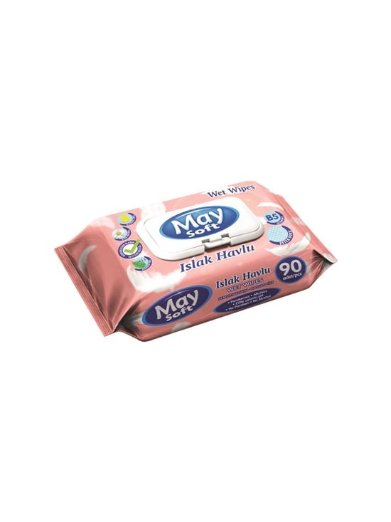 Maysoft Islak Havlu 90 Adet