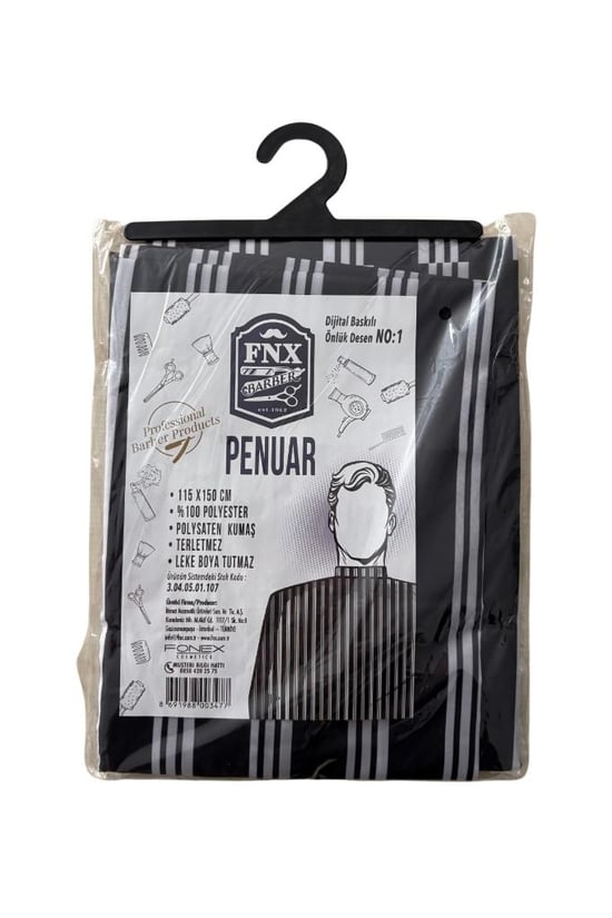 Fnx Berber Önlük Kesim Penuarı 115x150 Cm Dijital Baskı Nu:1