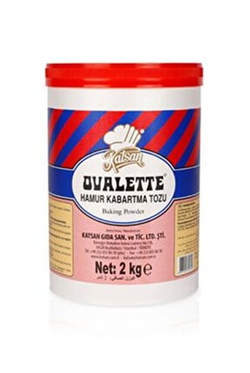 Ovalette Hamur Kabartma Tozu 2 Kg.