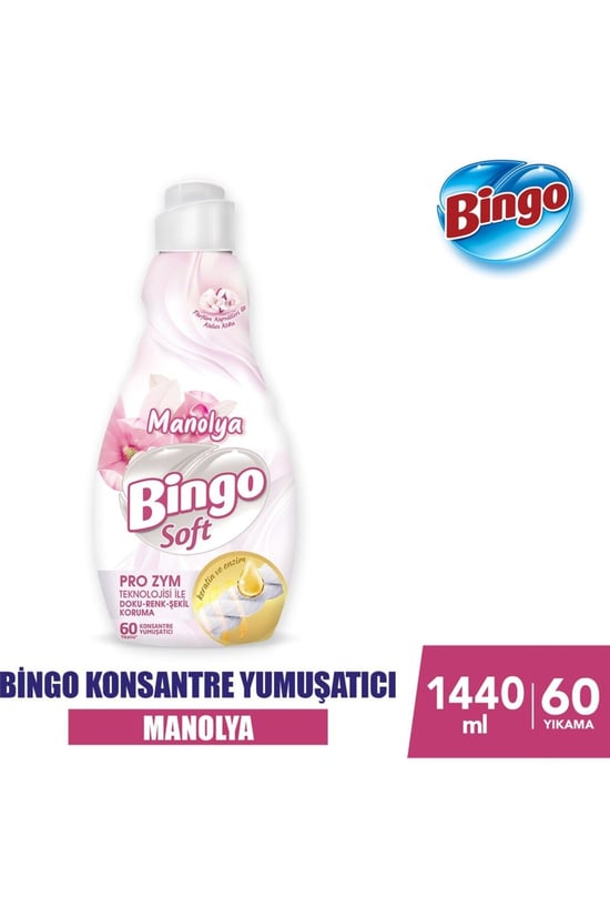 Bingo Soft Konsantre Yumuşatıcı 1440 Ml Manolya