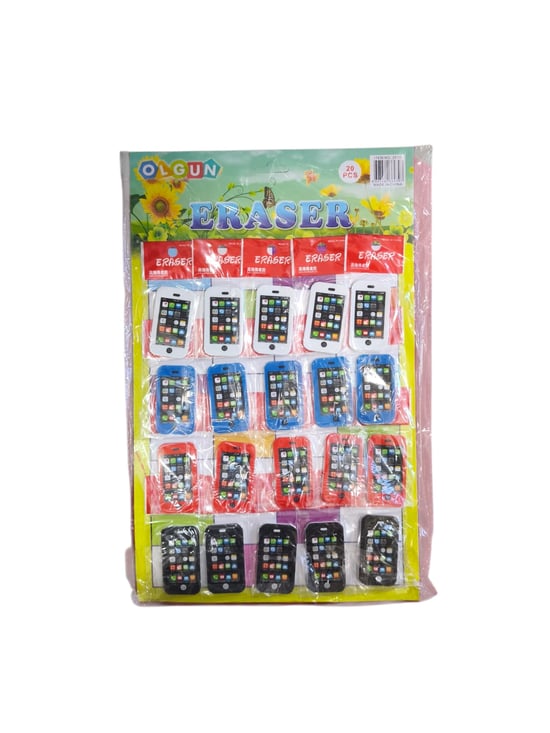 Cep Telefonu Şeklinde Silgi