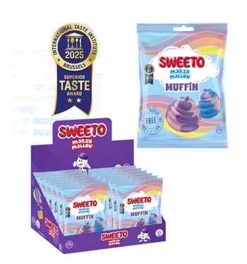 Sweeto Marshmallow 56 Gr Gulutensiz Muffin
