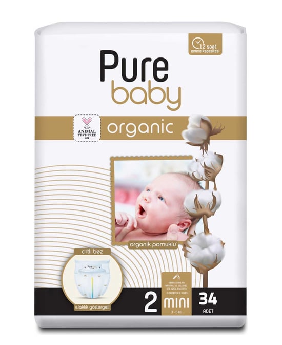 pure,pure baby,bez,bebek bezi,pamuklu,sızıntı koruması,anne bebek,bebek ürünleri,yenidoğan ürünleri